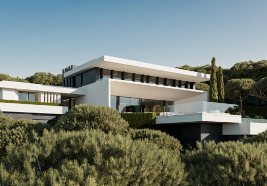 Villa Pine Crest  Nowoczesny dom z 6 sypialniami położony na wzgórzu z widokiem na las