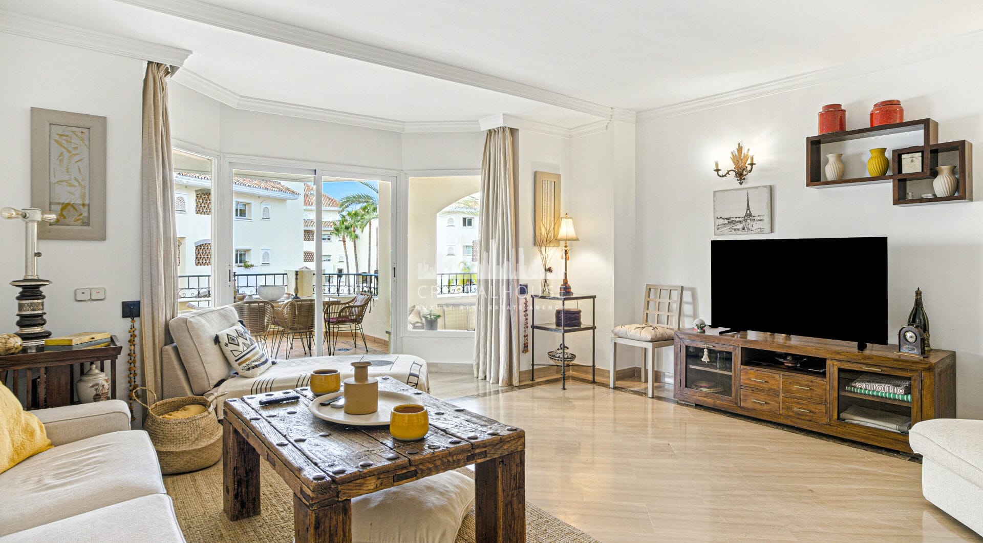Piękny apartament z dwoma sypialniami w prestiżowej Hacienda Playa, Elviria