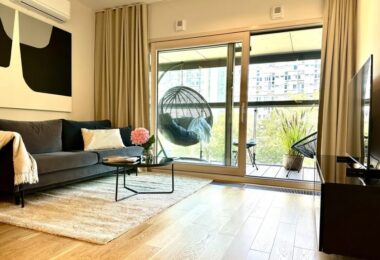 Luksusowy apartament w Mennica Residence