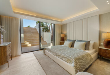 Villa Azteca – elegancka, nowoczesna willa z 6 sypialniami i salonem na dachu