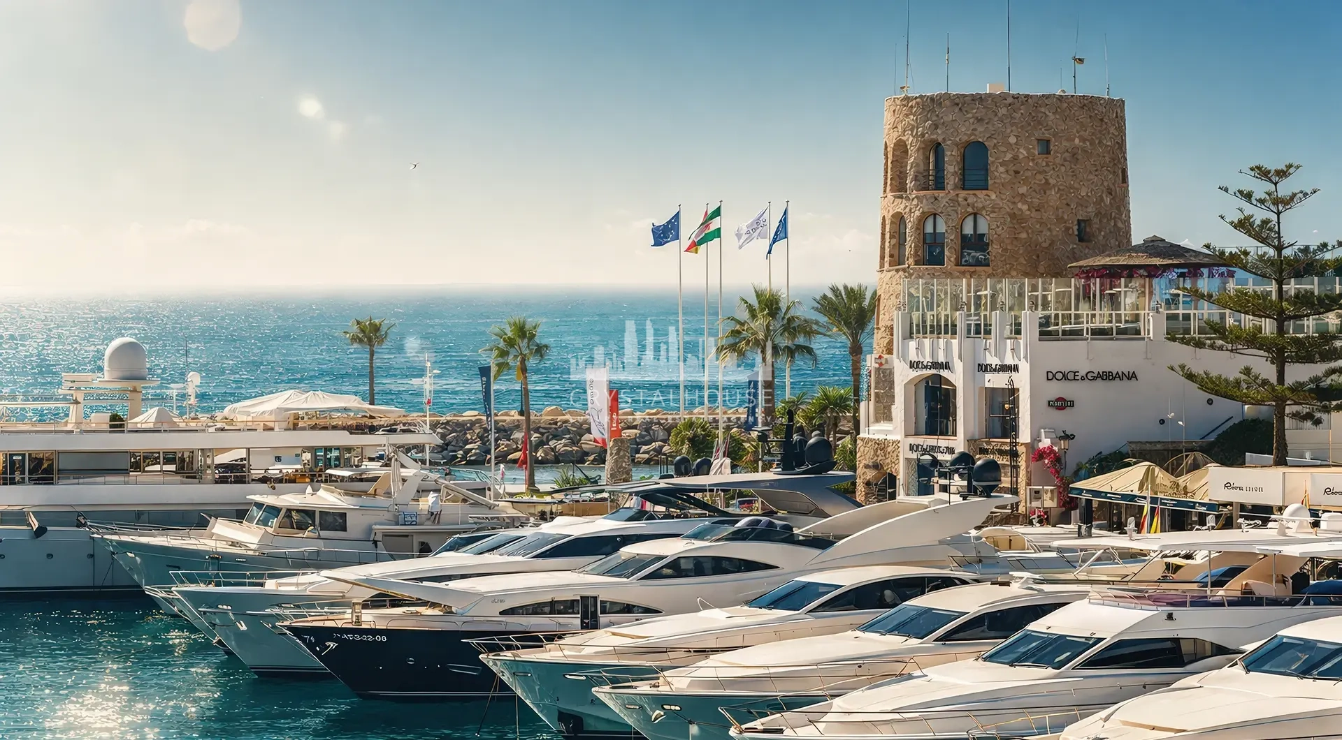 Apartment for sale Marbella Spain – Puerto Banús marina with luxury yachts, Mediterranean sea view and exclusive Marbella lifestyle