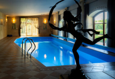 Luksusowa Rezydencja z lądowiskiem dla helikoptera