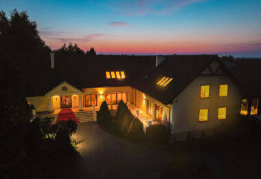 Luksusowa Rezydencja z lądowiskiem dla helikoptera