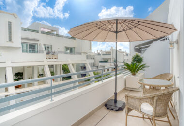 Fantastyczny apartament dwupoziomowy z solarium z widokiem na zachód słońca w La Cala Golf Resort, Mijas Costa
