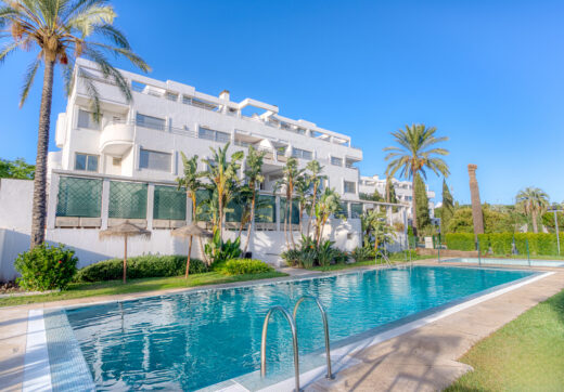 Fantastyczny apartament dwupoziomowy z solarium z widokiem na zachód słońca w La Cala Golf Resort, Mijas Costa