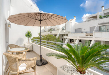 Fantastyczny apartament dwupoziomowy z solarium z widokiem na zachód słońca w La Cala Golf Resort, Mijas Costa