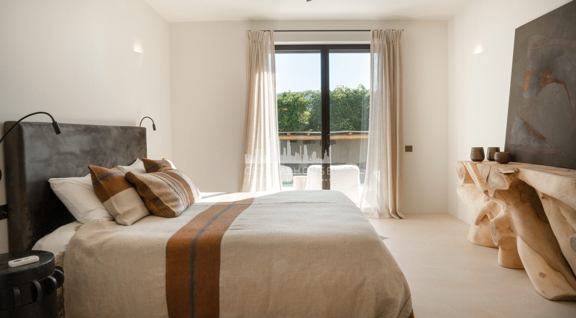 Pojedyncza willa luksusowa w Selwo: Fuzja stylów egzotycznych z widokiem na morze