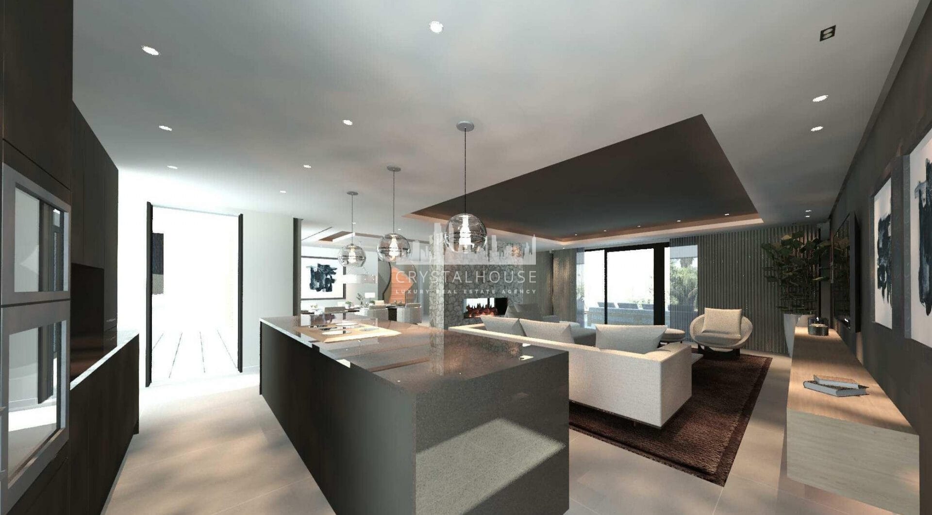 Villa Maya - wspaniała czteropokojowa, nowoczesna willa przy plaży, obecnie budowana na placu Guadalmina Baja