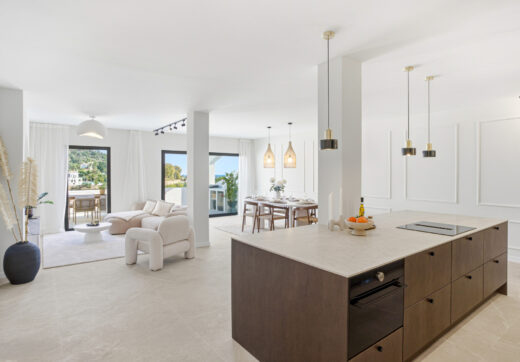 Nieskazitelnie odnowiony apartament na południowym wschodzie w prestiżowym La Quinta Golf, Benahavis