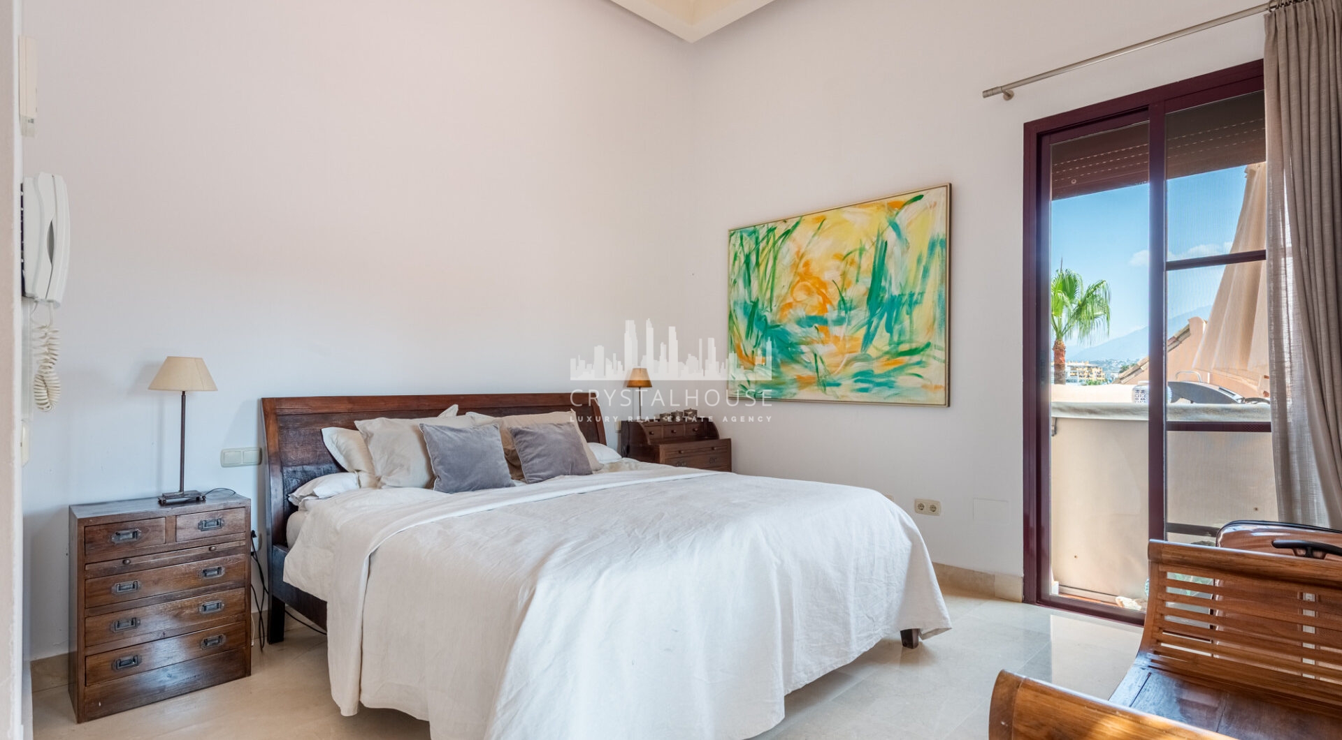 Niesamowity taras solarium z widokiem na morze i góry – Apartament typu penthouse przy plaży w Bahía Alcántara