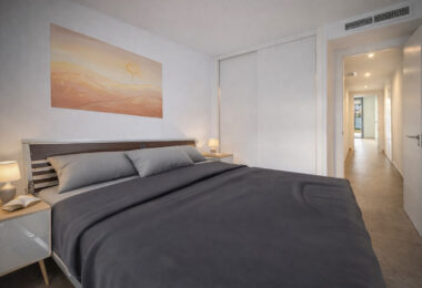 Współczesny narożny apartament na parterze w Cancelada, Estepona Wschód