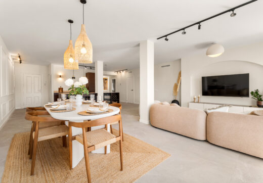 Elegancki, Odnowiony Apartament z Panoramicznym Widokiem na Golf, Morze i La Concha