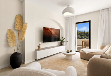 Elegancki, Odnowiony Apartament z Panoramicznym Widokiem na Golf, Morze i La Concha