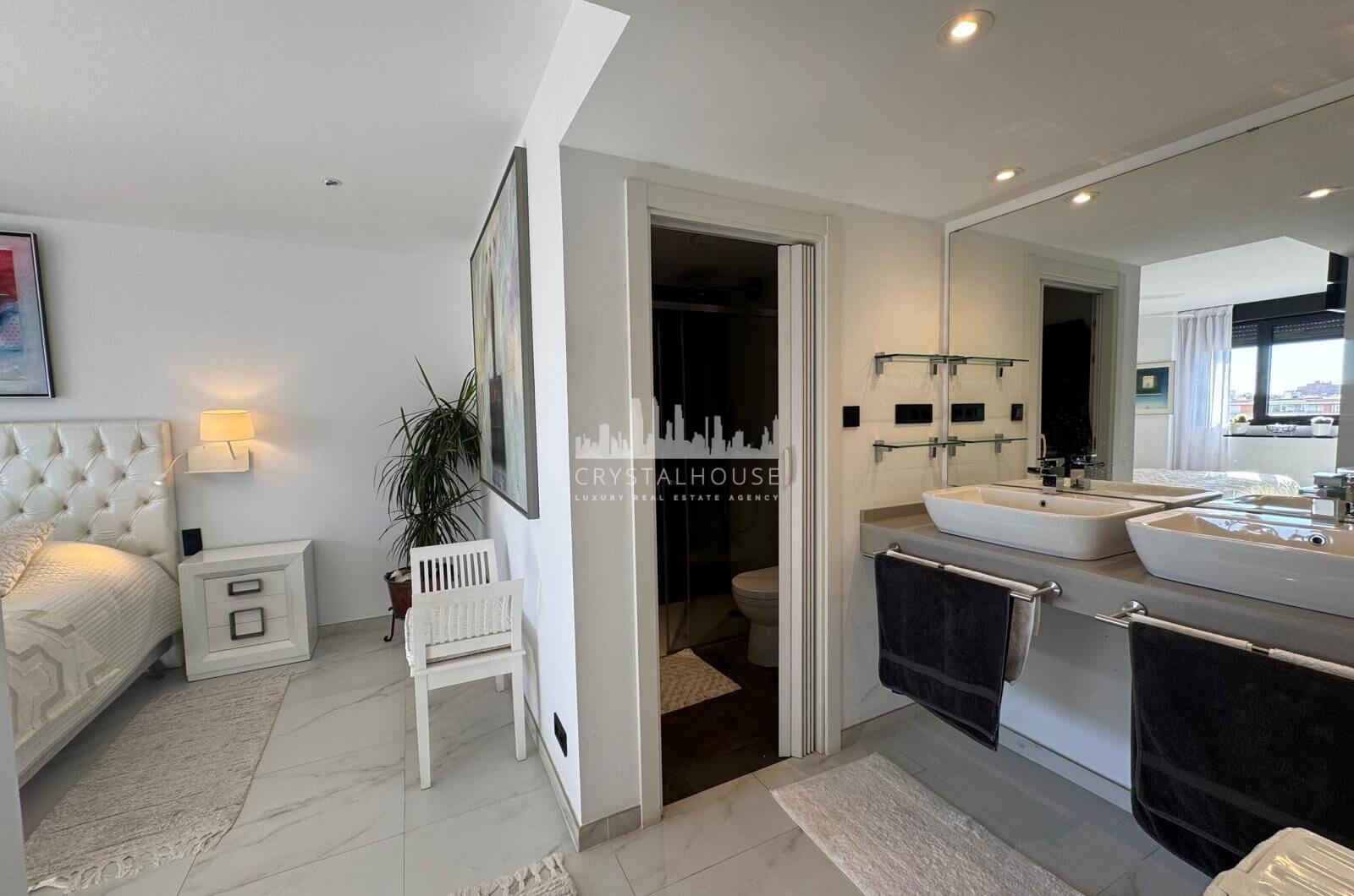 Spektakularny, nowoczesny penthouse z panoramicznym widokiem na morze i góry — Estepona Centrum