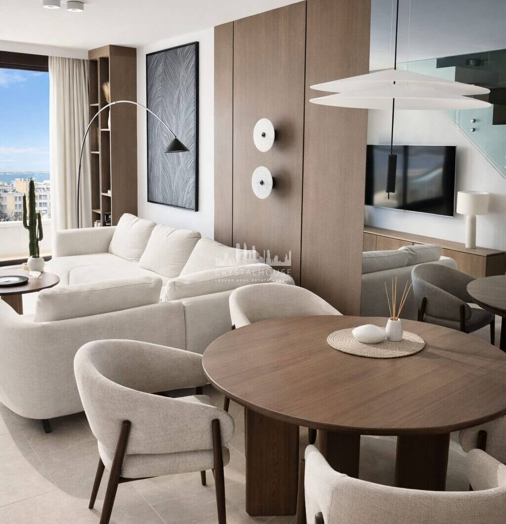 Luksusowy, 3-sypialniany penthouse klasy premium z widokiem na morze