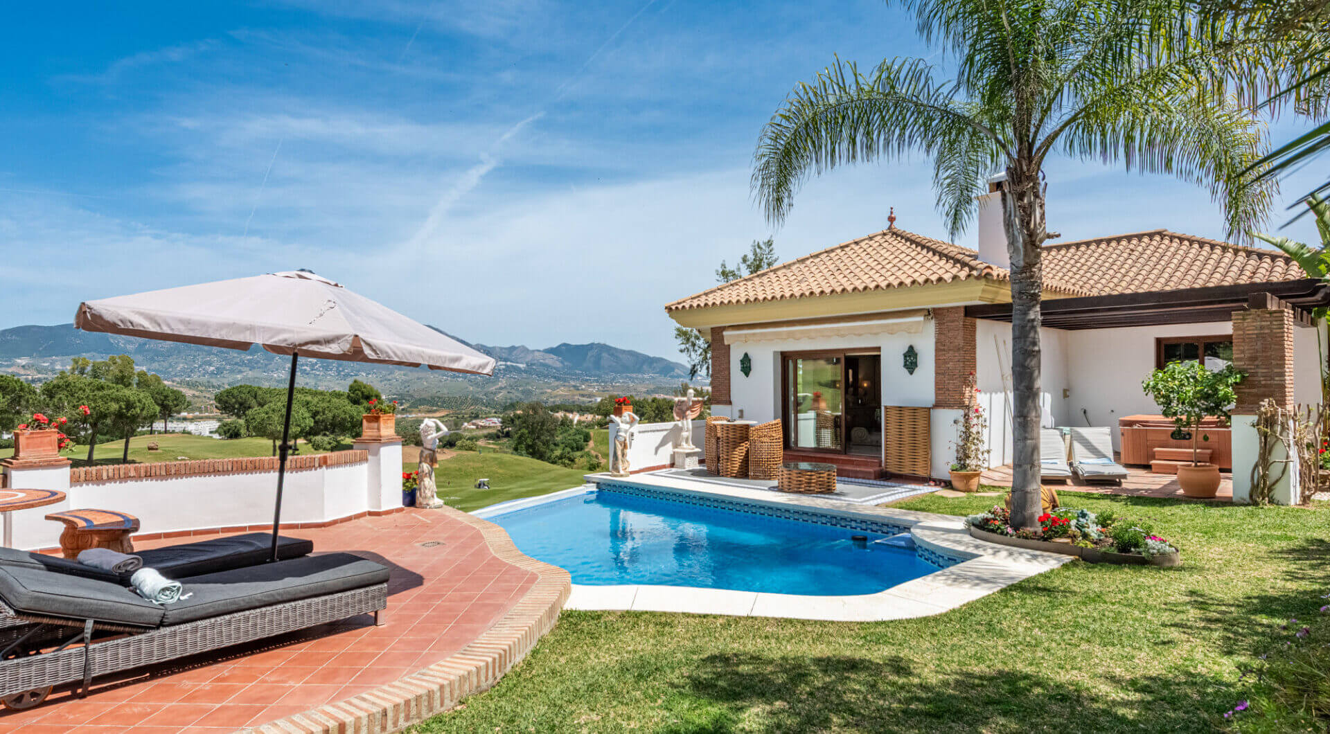4-pokojowa Willa Frontowa przy Polu Golfowym w La Cala Golf Resort