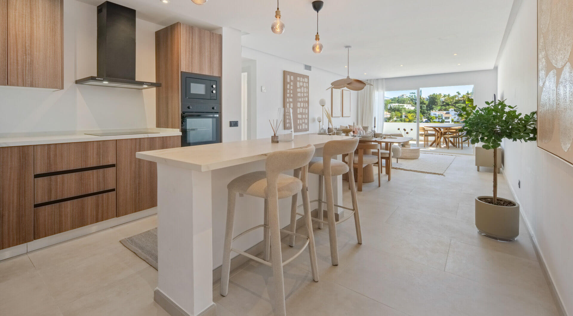 Stylowe Dwupokojowe Mieszkanie w Mirador La Quinta