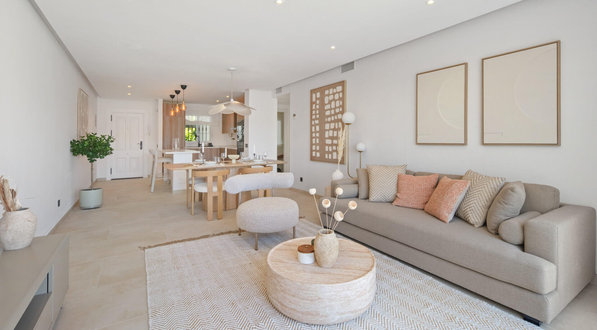 Stylowe Dwupokojowe Mieszkanie w Mirador La Quinta