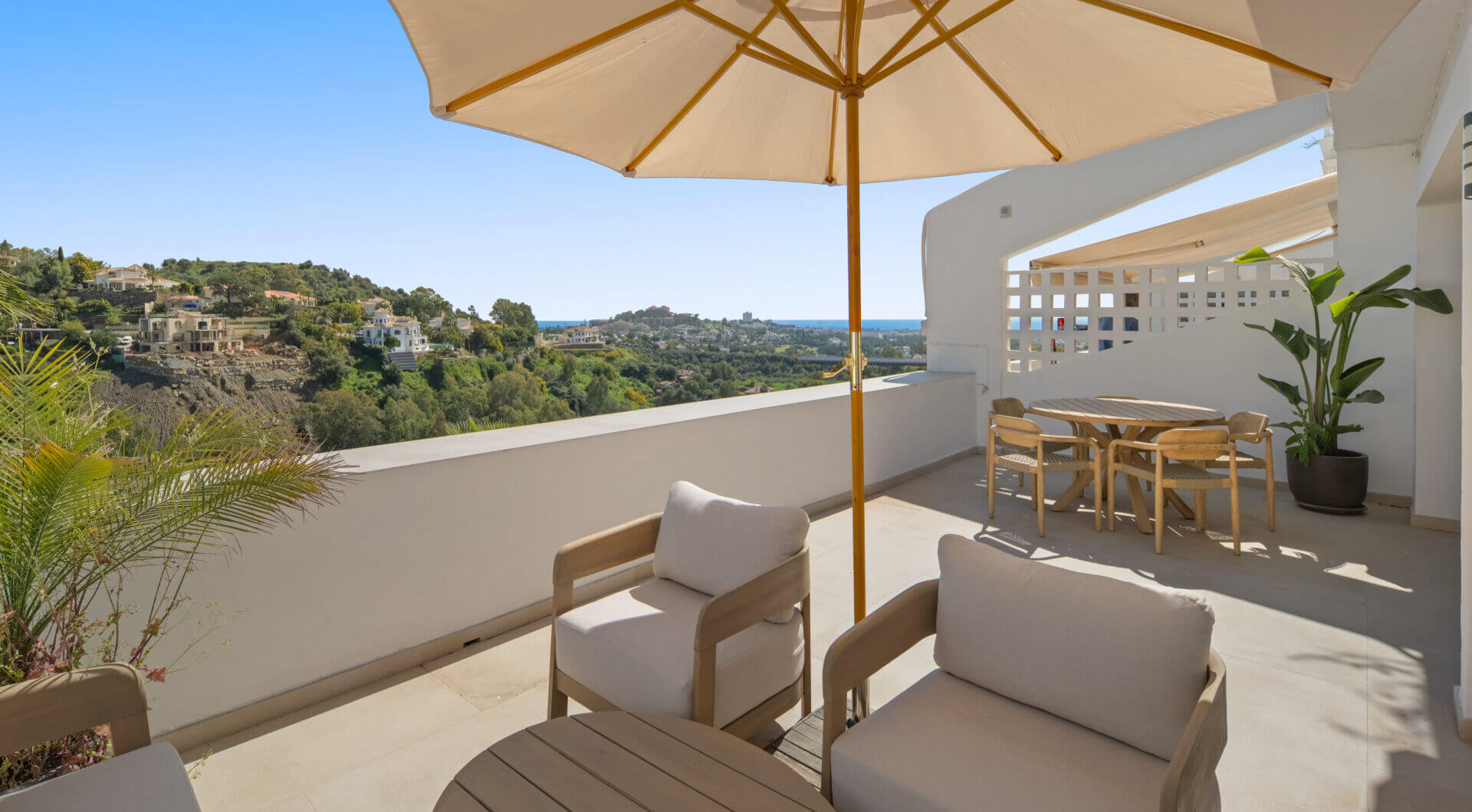 Stylowe Dwupokojowe Mieszkanie w Mirador La Quinta