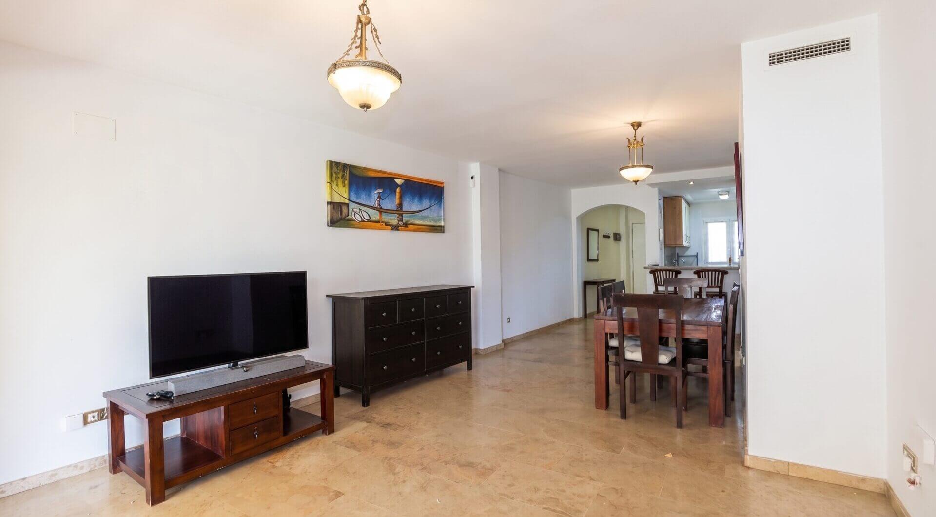 Reform możliwość - Duże dwie sypialnie, parter ogród apartament położony w Riviera del Sol, Mijas
