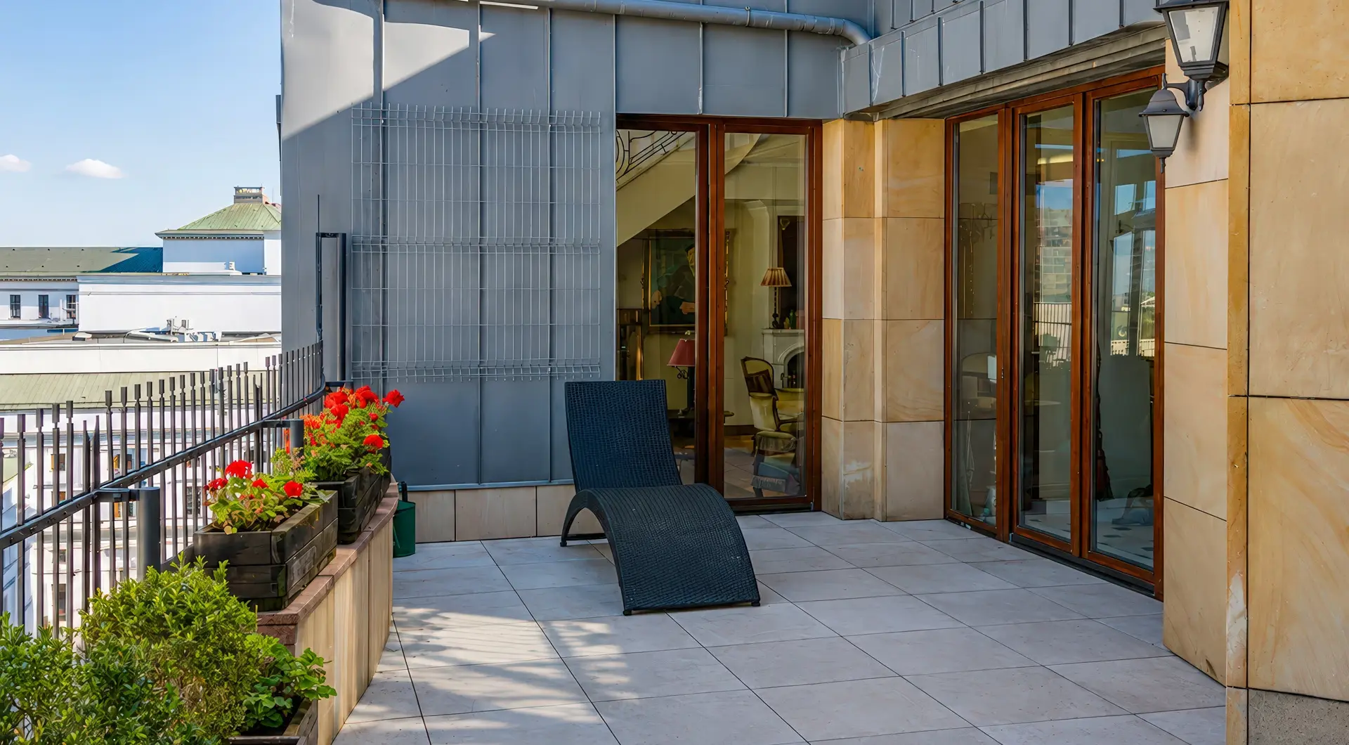 Penthouse Rezydencja Opera Warszawa – taras 22,1 m²