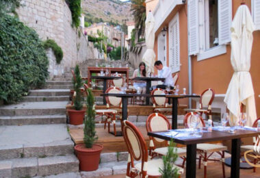 Chorwacja, Dubrovnik óvárosának bejárata