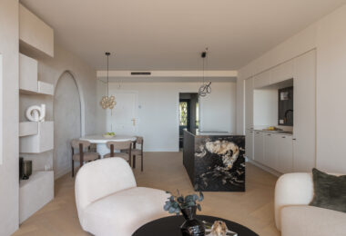 Olśniewający apartament z widokiem na morze w Cumbres del Rodeo, Nueva Andalucia.