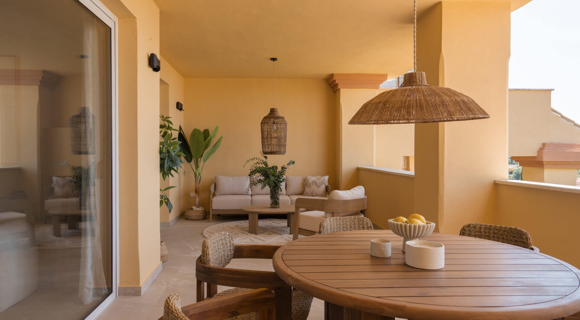 Olśniewający apartament z widokiem na morze w Cumbres del Rodeo, Nueva Andalucia.