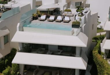 Współczesna willa w Nueva Andalucia