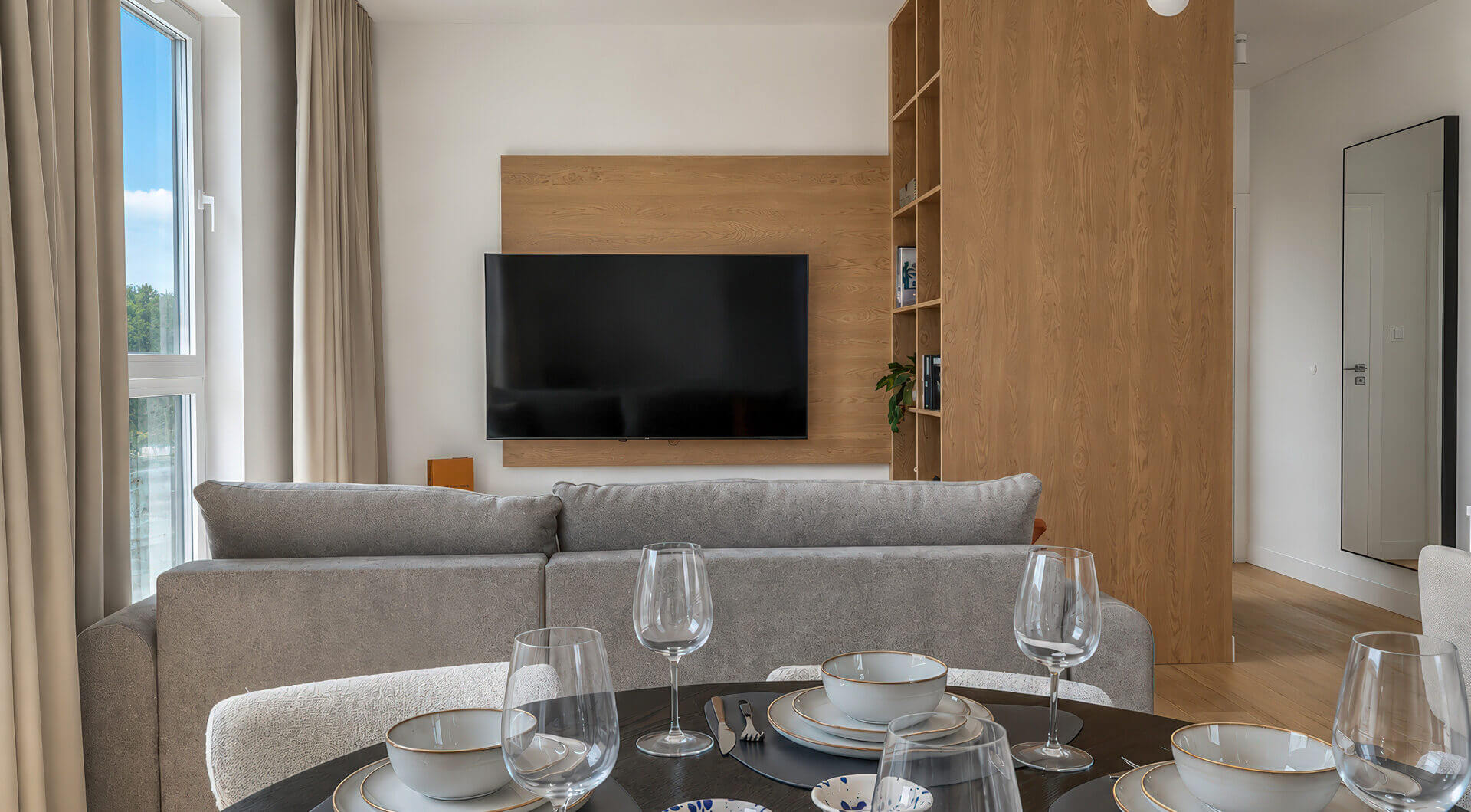 Apartament | Domaniewska 41A | 4 pokoje | Taras