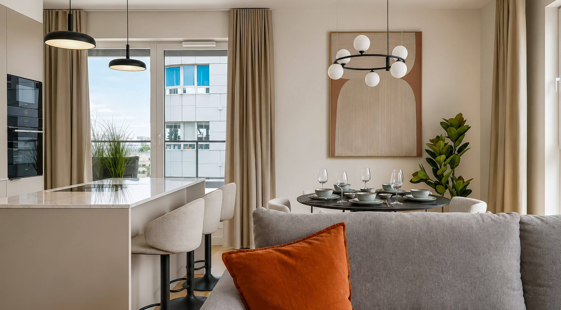 Apartament | Domaniewska 41A | 4 pokoje | Taras