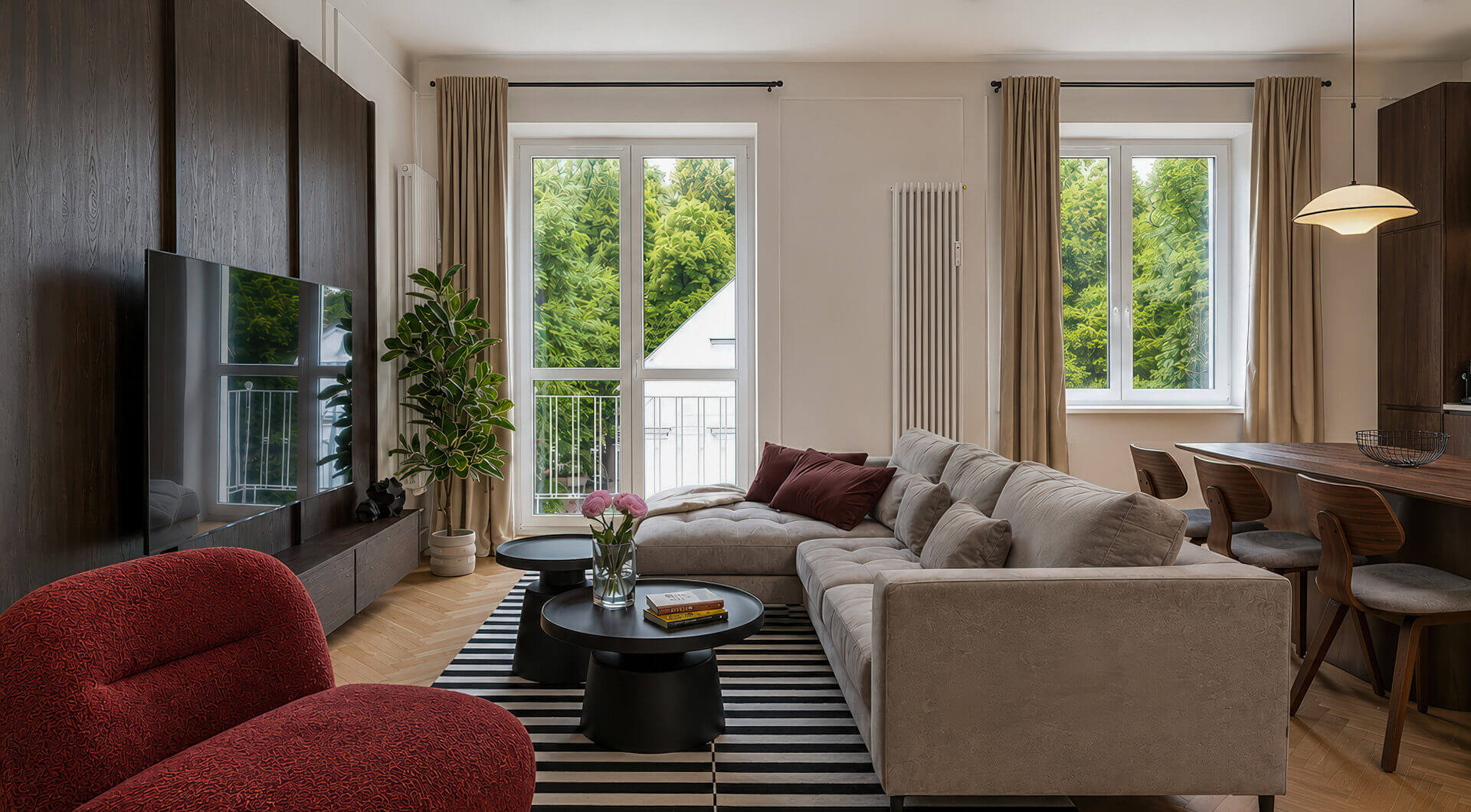 Wspólna 69 | Śródmieście | 75 m² | 3 pokoje