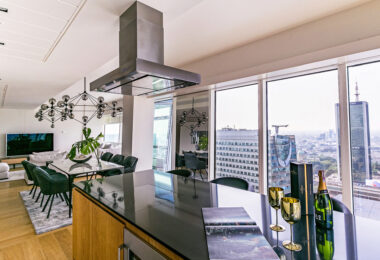Luksusowy apartament 160 m² z widokiem na Warszawę