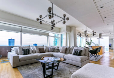 Luksusowy apartament 160 m² z widokiem na Warszawę