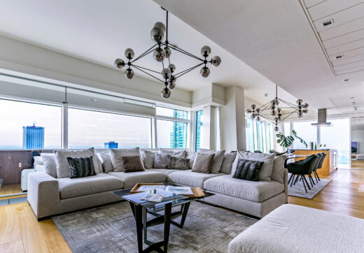 Luksusowy apartament 160 m² z widokiem na Warszawę