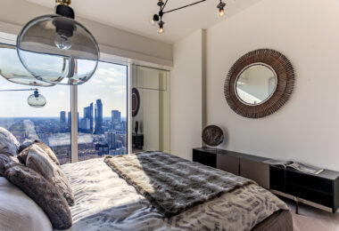 Luksusowy apartament 160 m² z widokiem na Warszawę