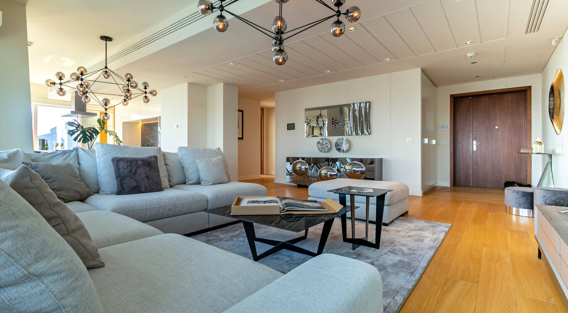 Luksusowy apartament 160 m² z widokiem na Warszawę
