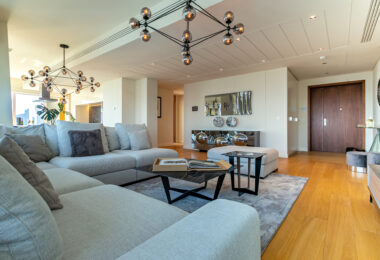 Luksusowy apartament 160 m² z widokiem na Warszawę